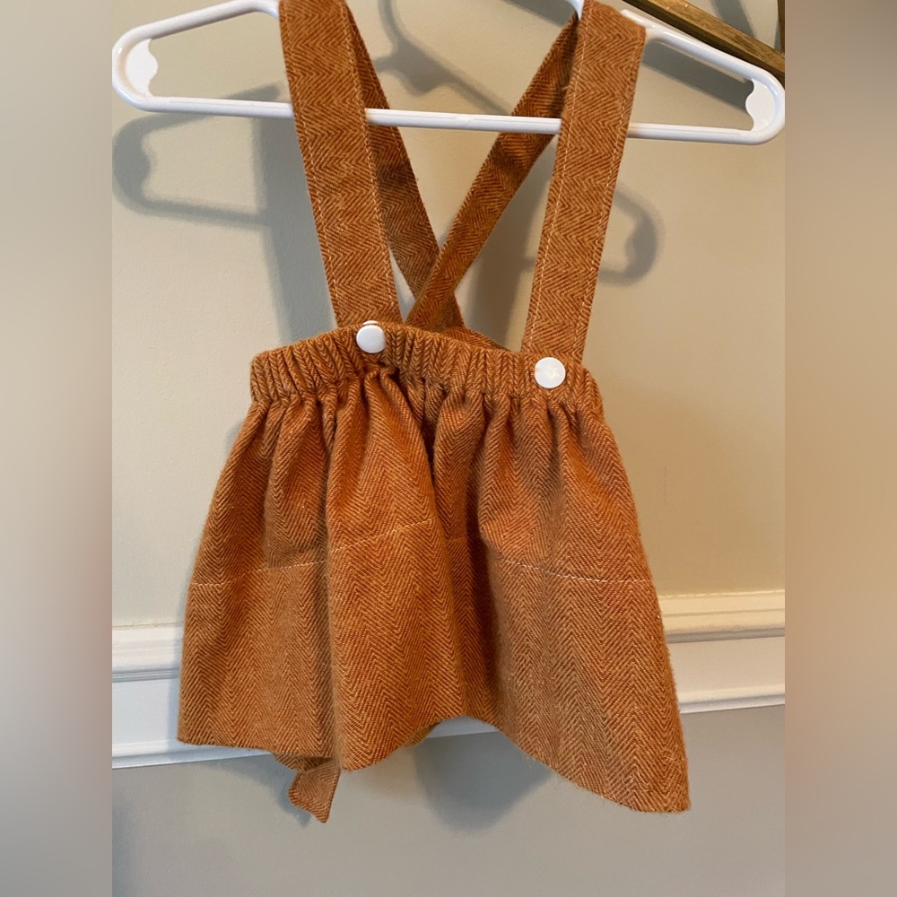 6-12 M Handmade Suspender Dress